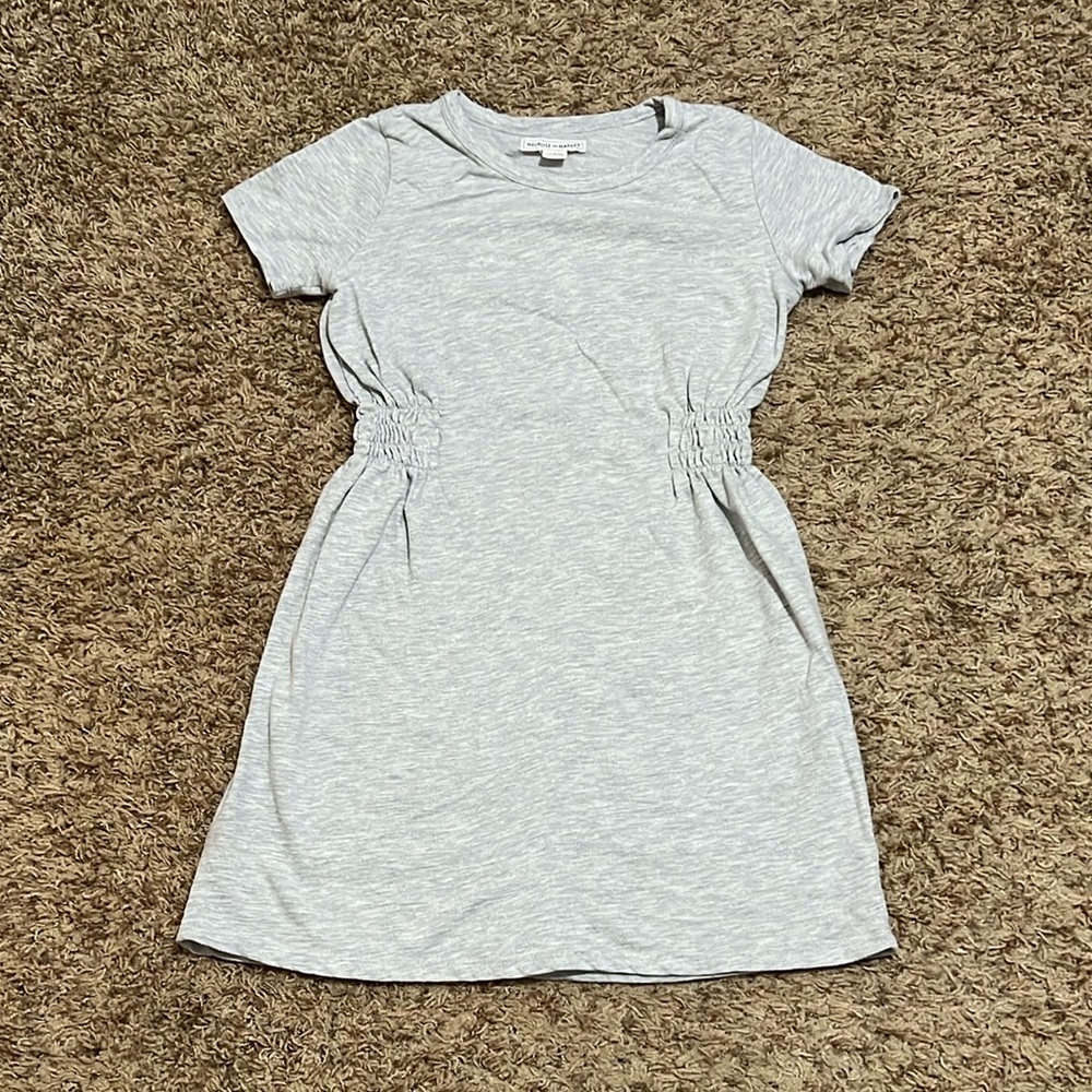 [Melrose & Market] Gray Little Girl T-shirt Dress Casual Minimalist Size 10/12